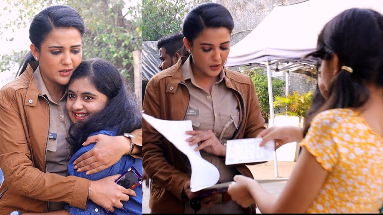 Gulki Joshi Fan Moment at Maddam Sir set Today | Sony Sab | G&G |