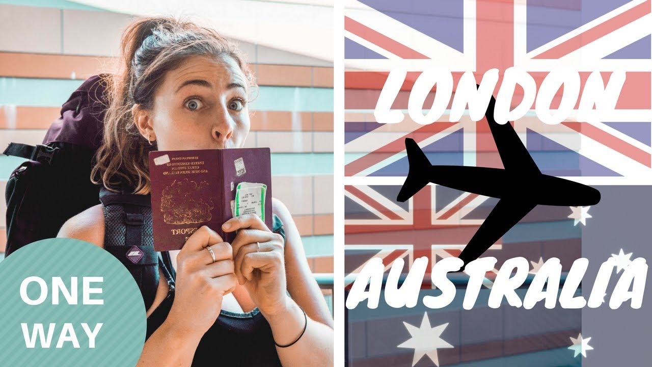 London to Australia ONE WAY - Here we go again [travel vlog]