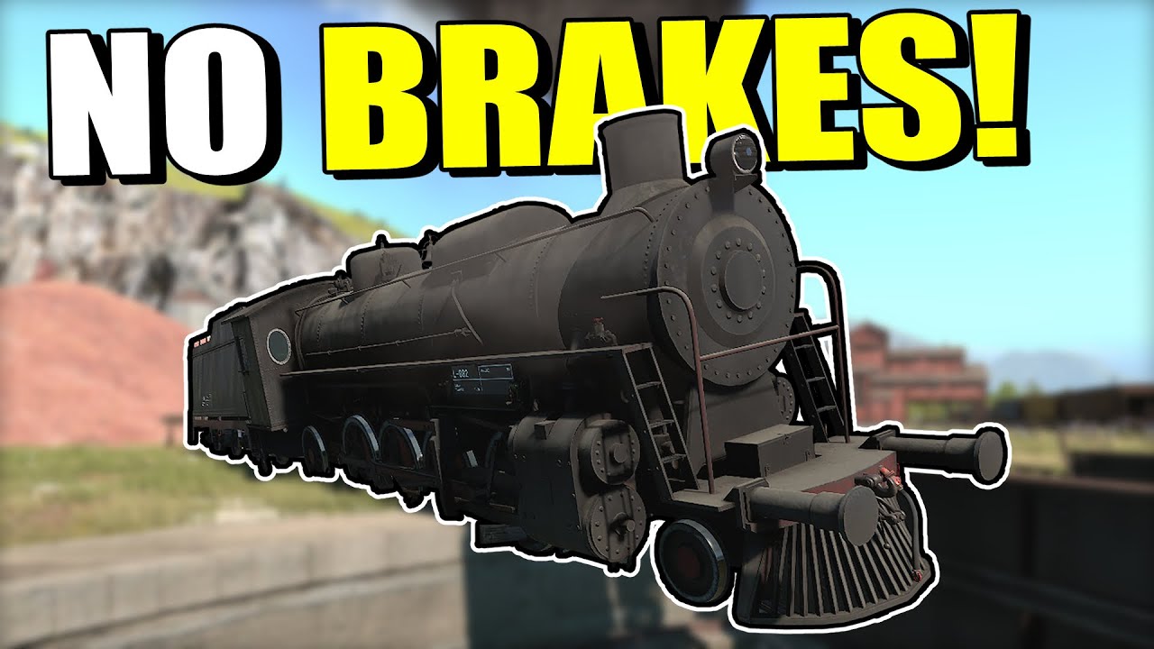 Я забыл зарядить ТОРМОЗА перед тем, как тронуть локомотив... (Derail Valley NOOB против PRO)