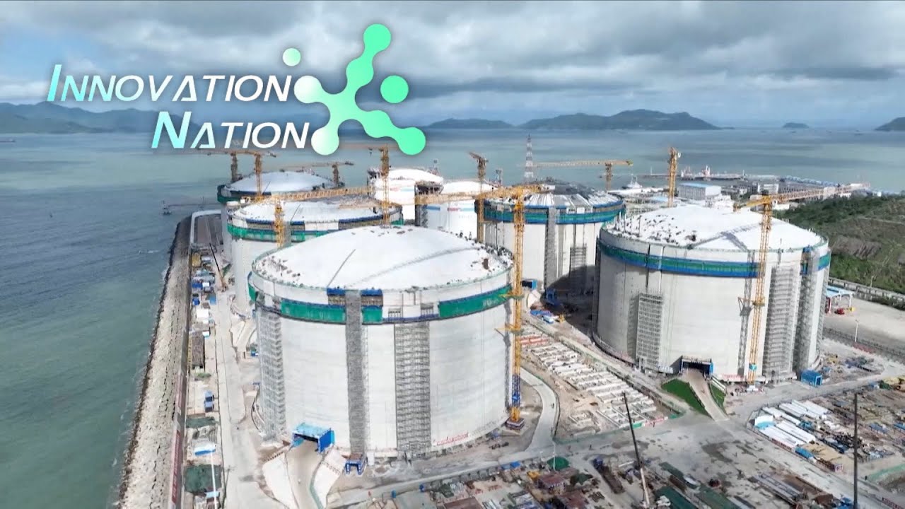 Construction of 5 super-sized LNG storage tanks completed in S China