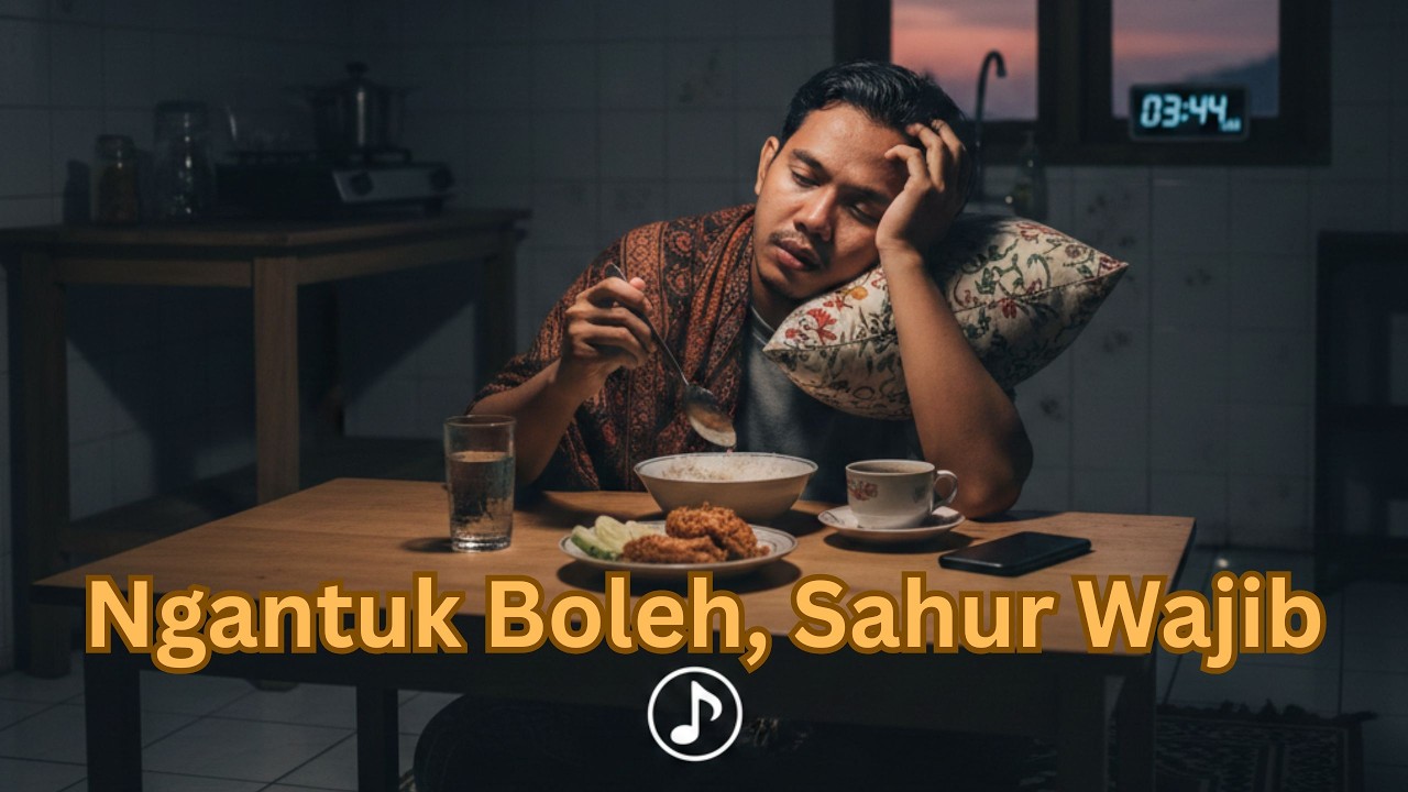 ngantuk boleh, sahur wajib