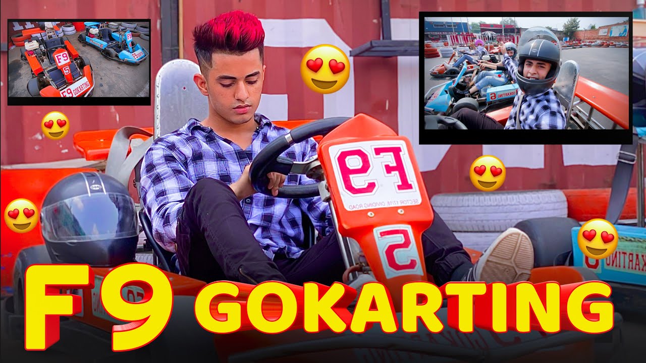 DROVE F9 AT GOKARTING😱 [JORAVAR SINGH KALSI]