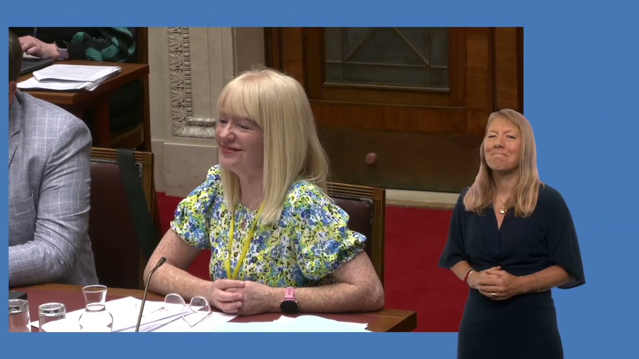 Communities: Sign Language Bill – in-person evidence from the British Deaf Association, with BSL
