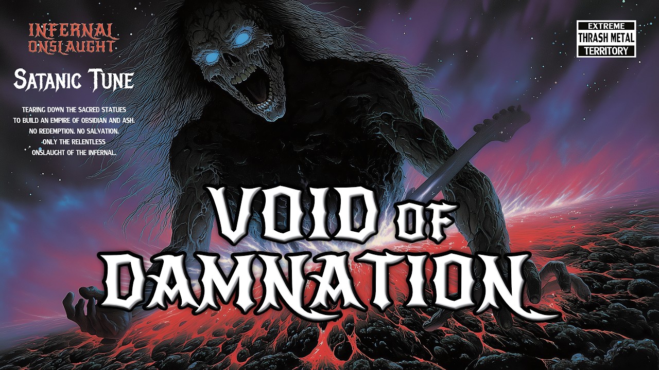 Void of Damnation - Extreme Thrash Metal (Official Lyric Video)