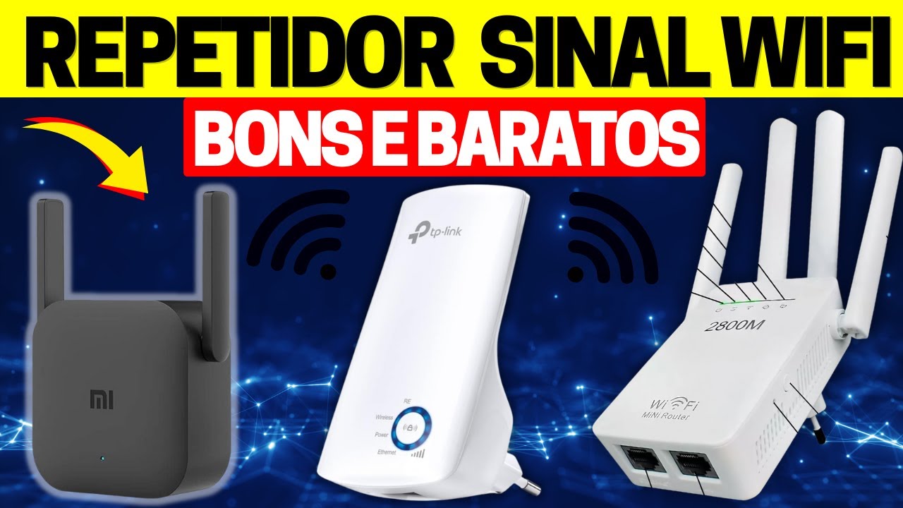 Melhores REPETIDOR DE SINAL WIFI 2025 ✅ Bom e Barato, Expansor TP Link, Com Roteador, Outros.