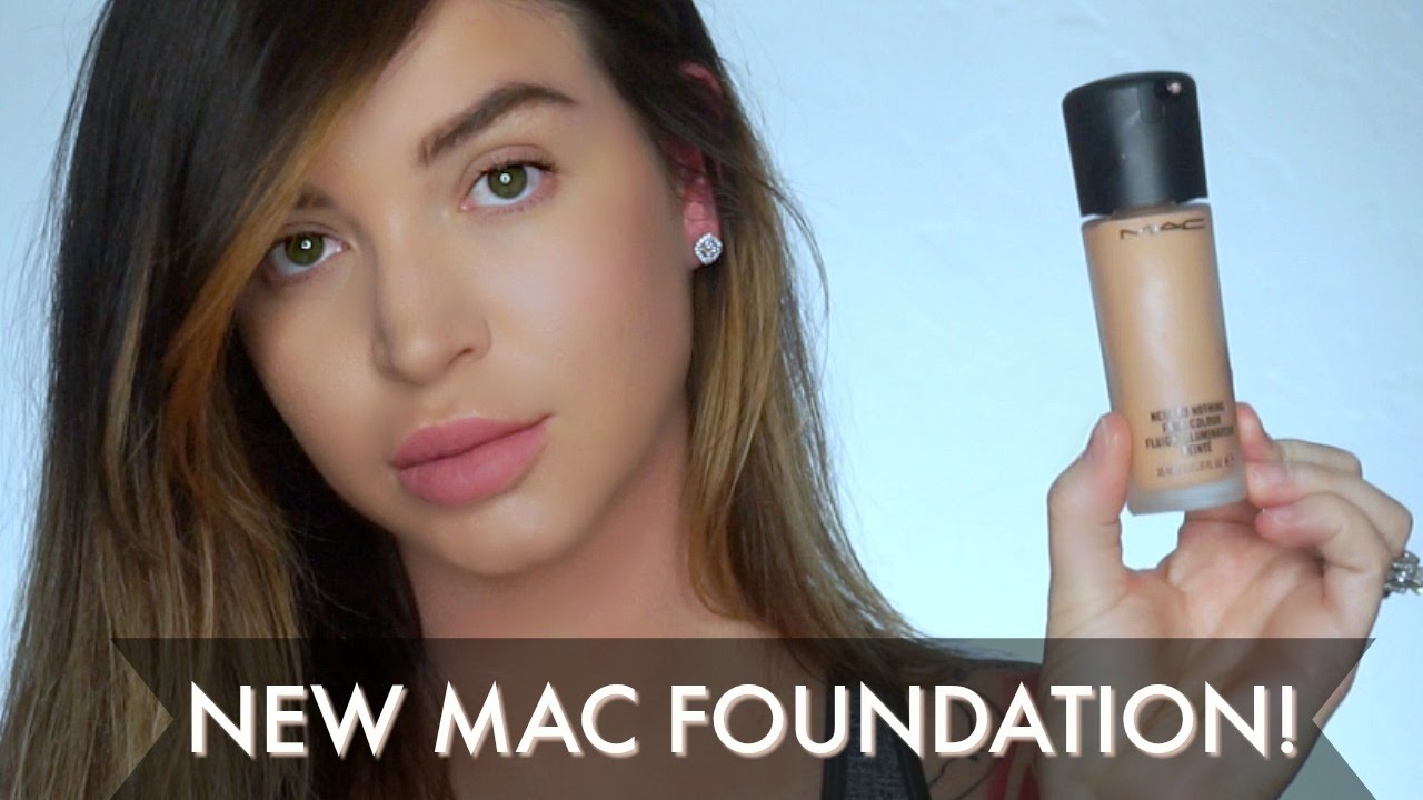 M.A.C NEW NEXT TO NOTHING FOUNDATION | review demo