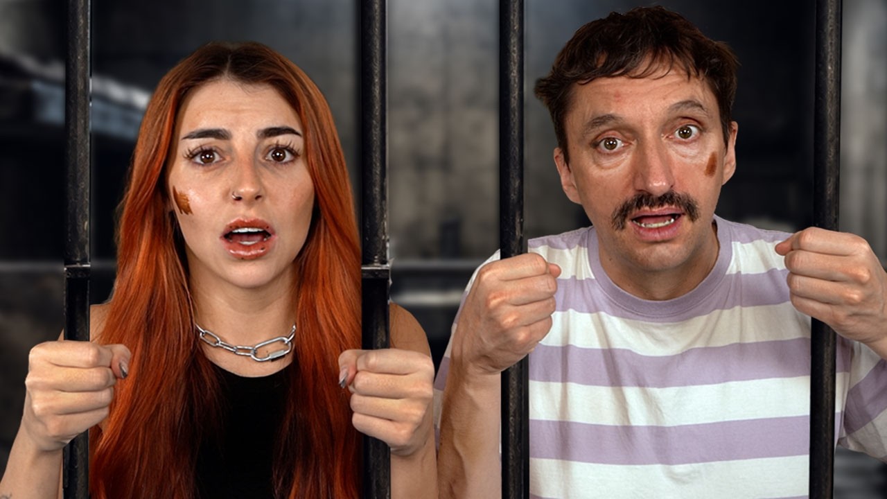 Testing PRISON Makeup Hacks in *HAUNTED JAIL* with ROBBIE KNOX!