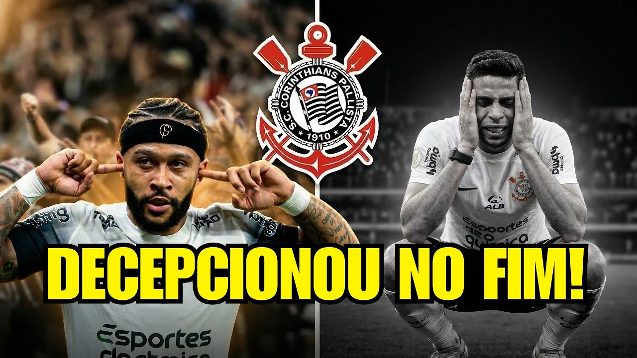 MEMPHIS DEPAY MARCA GOLACO MAS CORINTHIANS CEDE EMPATE EM FALHA BIZARRA