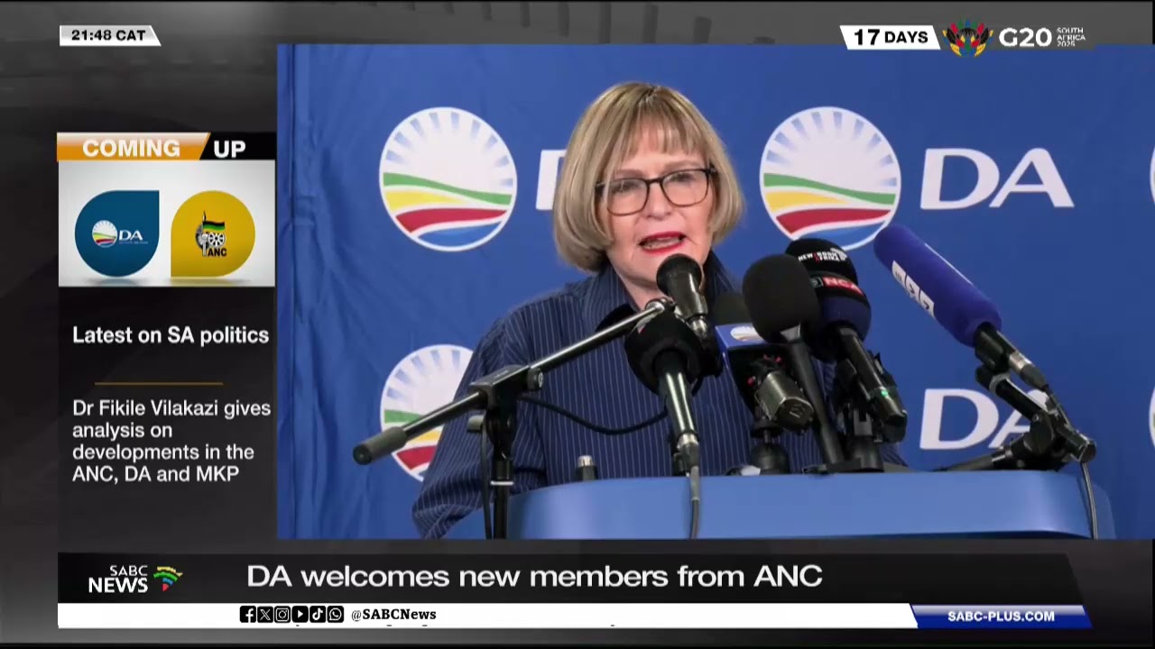 DA welcomes new members from ANC