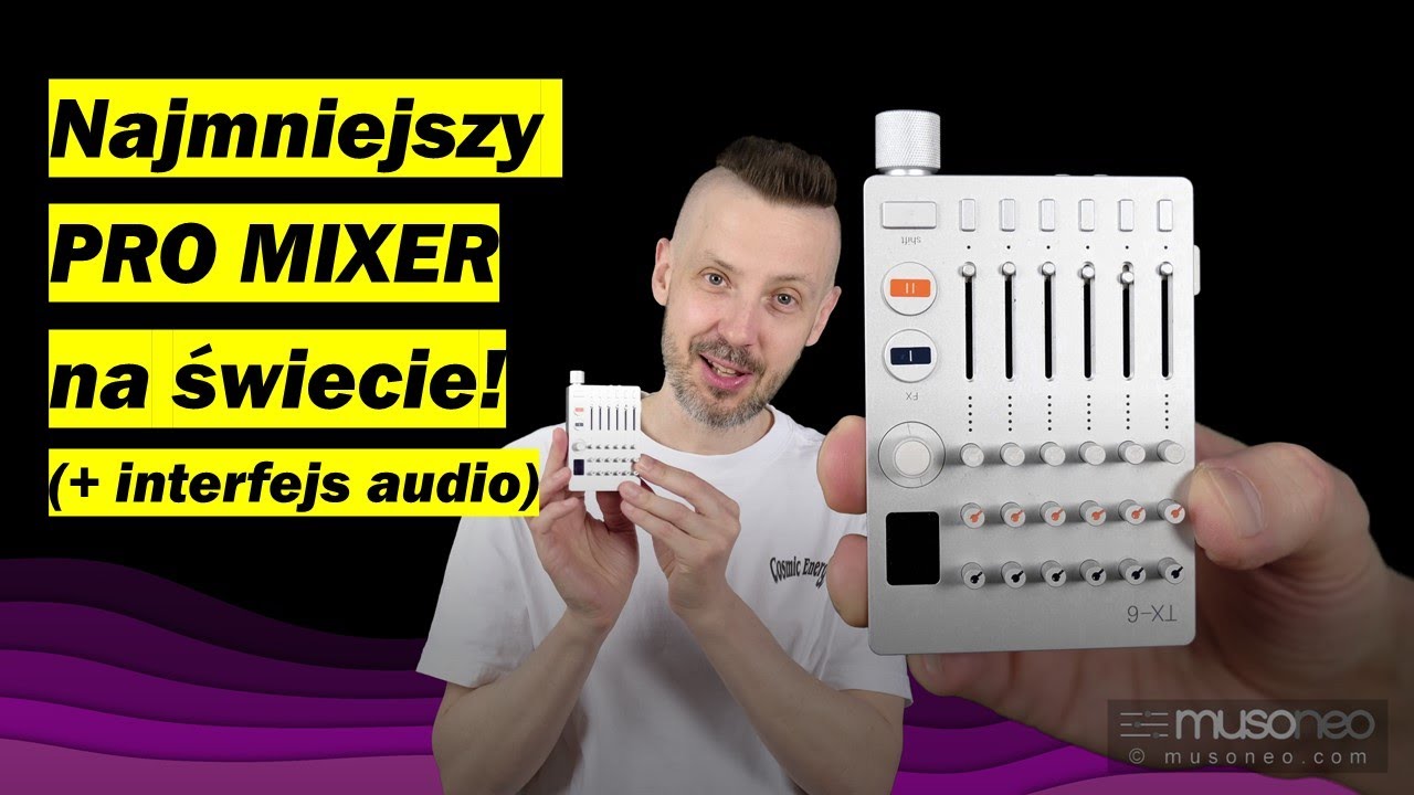 Najmniejszy mixer na świecie Teenage Engineering TX-6