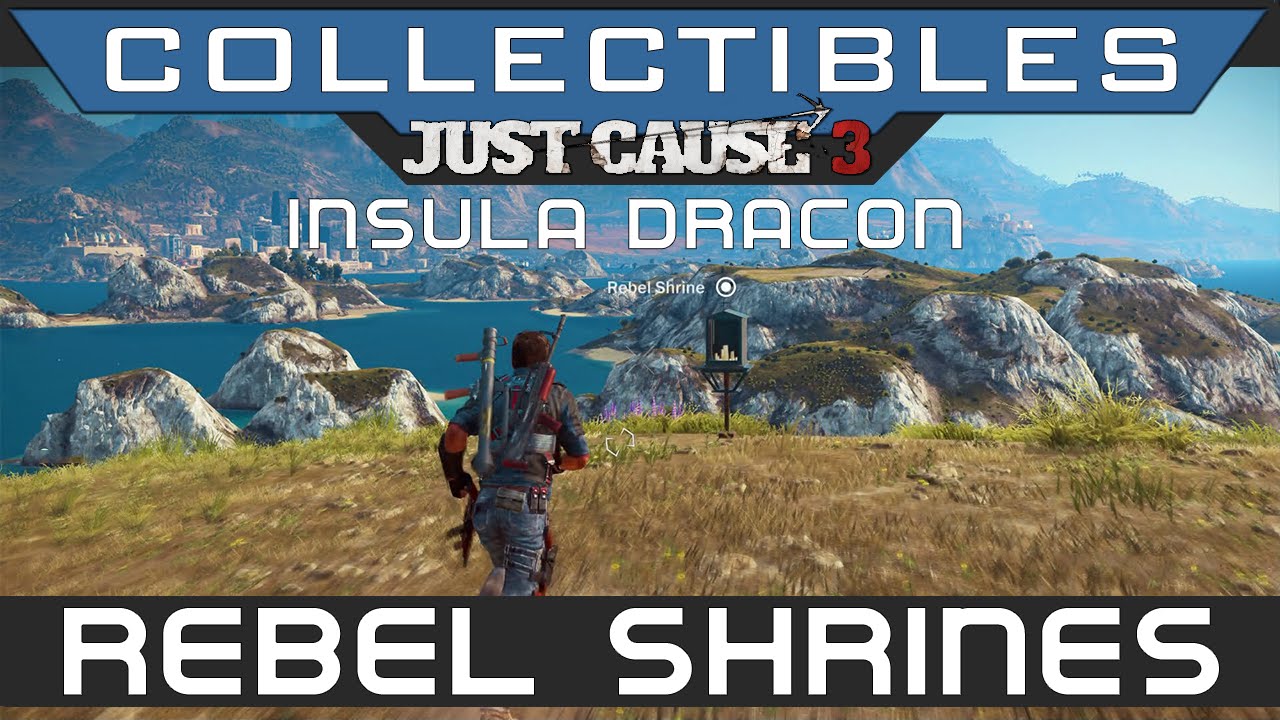 Just Cause 3 - All Rebel Shrines Insula Dracon Location Guide