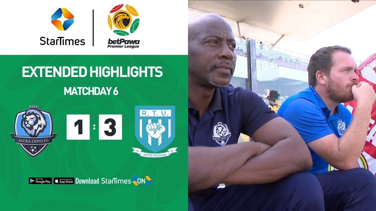Accra Lions 1-3 Real Tamale United | Highlights | betPawa Premier League