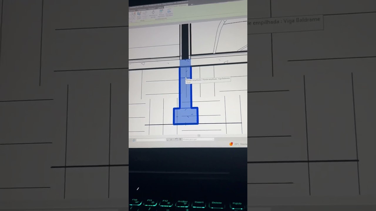 Como criar a funda&ccedil;&atilde;o de viga baldrame no Revit