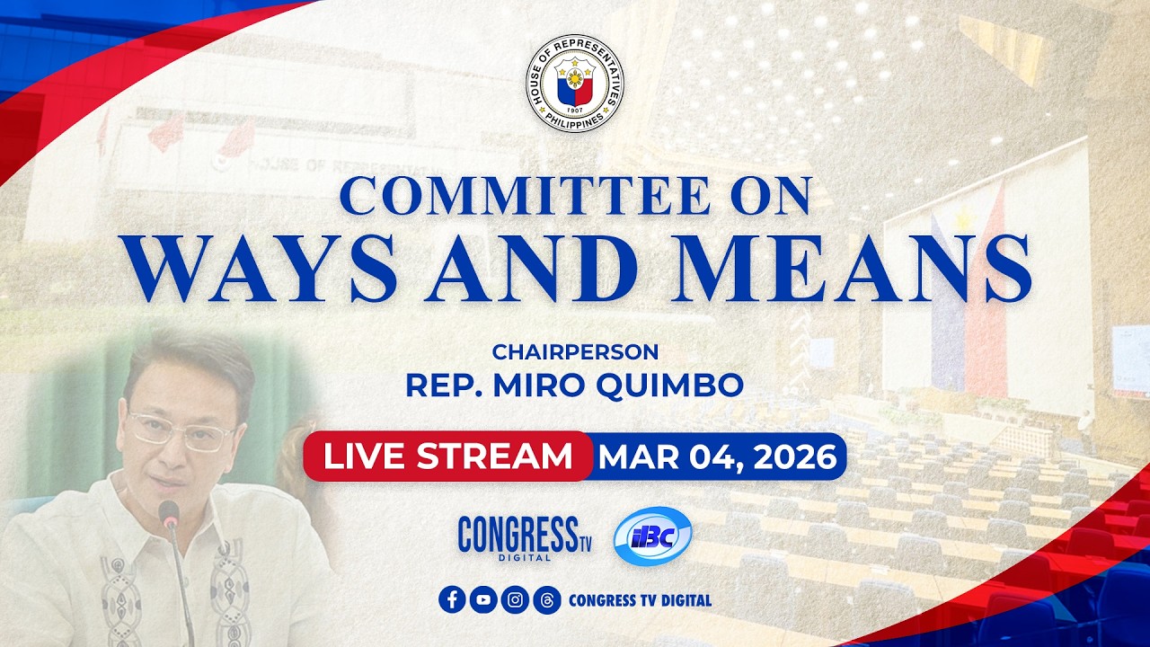 COMMITTEE ON WAYS AND MEANS | MARCH 4, 2026