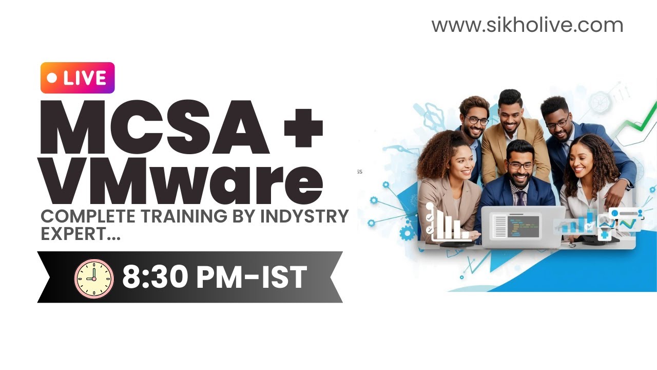 New Batch: MCSA+ VMware Admin Complete Training | 2026 &mdash; Become Job-Ready Fast