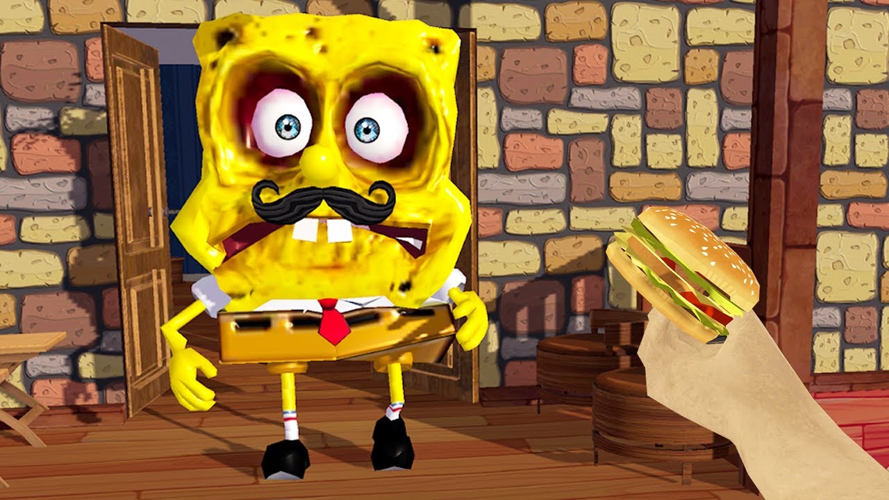 СТРАШНЫЙ СОСЕД СПАНЧ БОБ ХОРРОР - Neighbor Sponge Simulator 3D