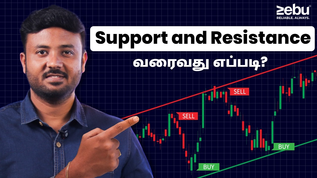 Support & Resistance-ல நடக்கும் Trap! | Correct-ஆ வரையும் முறை?