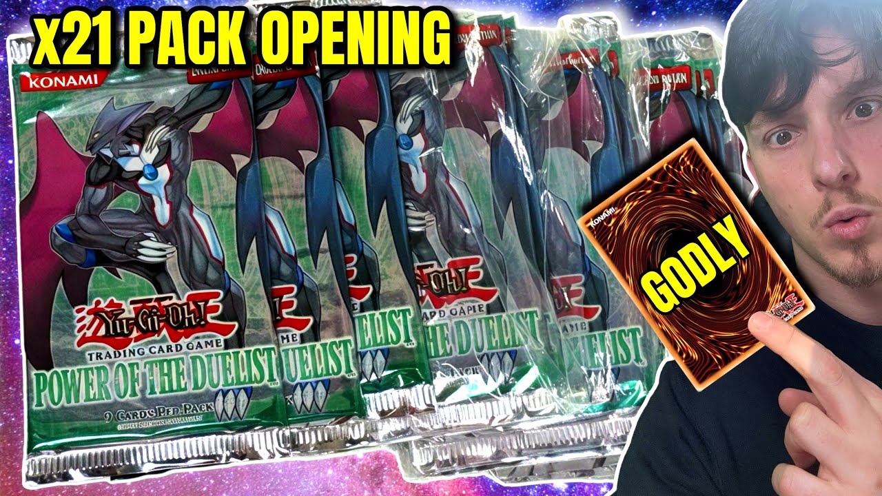 GODLY Euro Power of the Duelist Yugioh Pack Opening!