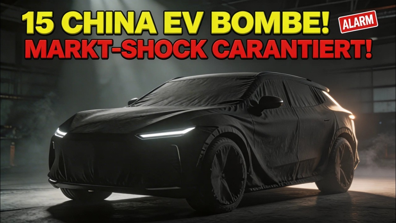 2026 China-EV Angriff: 15 neue Modelle schocken Europa (Preis, Reichweite, Laden)