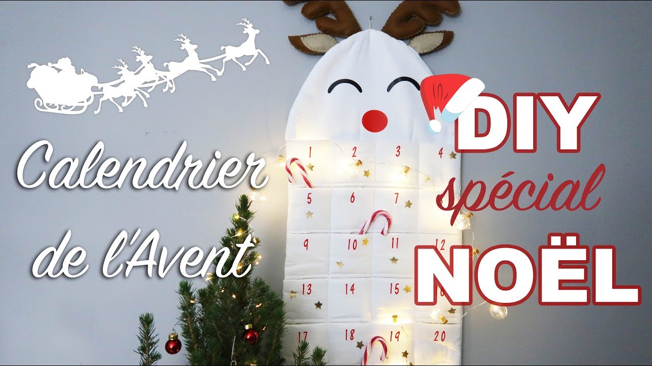 🎅🏻 Tuto calendrier de l'avent tête de renne