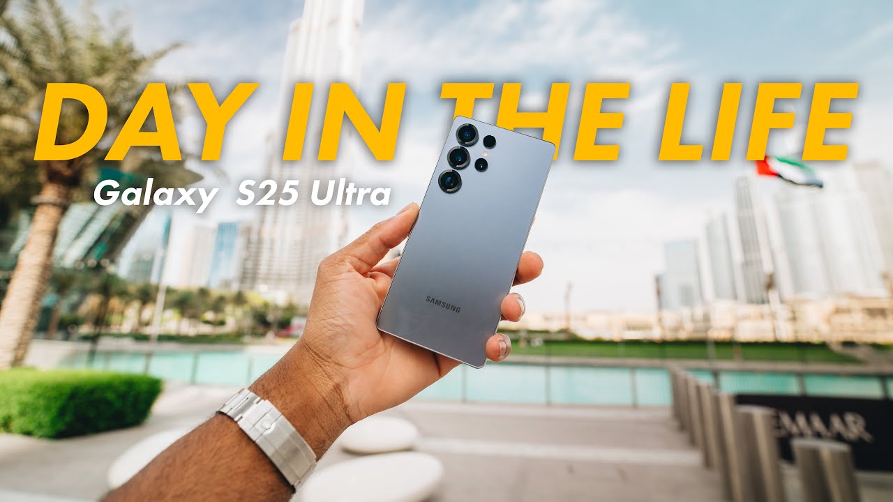 Samsung Galaxy S25 Ultra - Real Day In The Life Review (Camera, Ai & Battery Test)