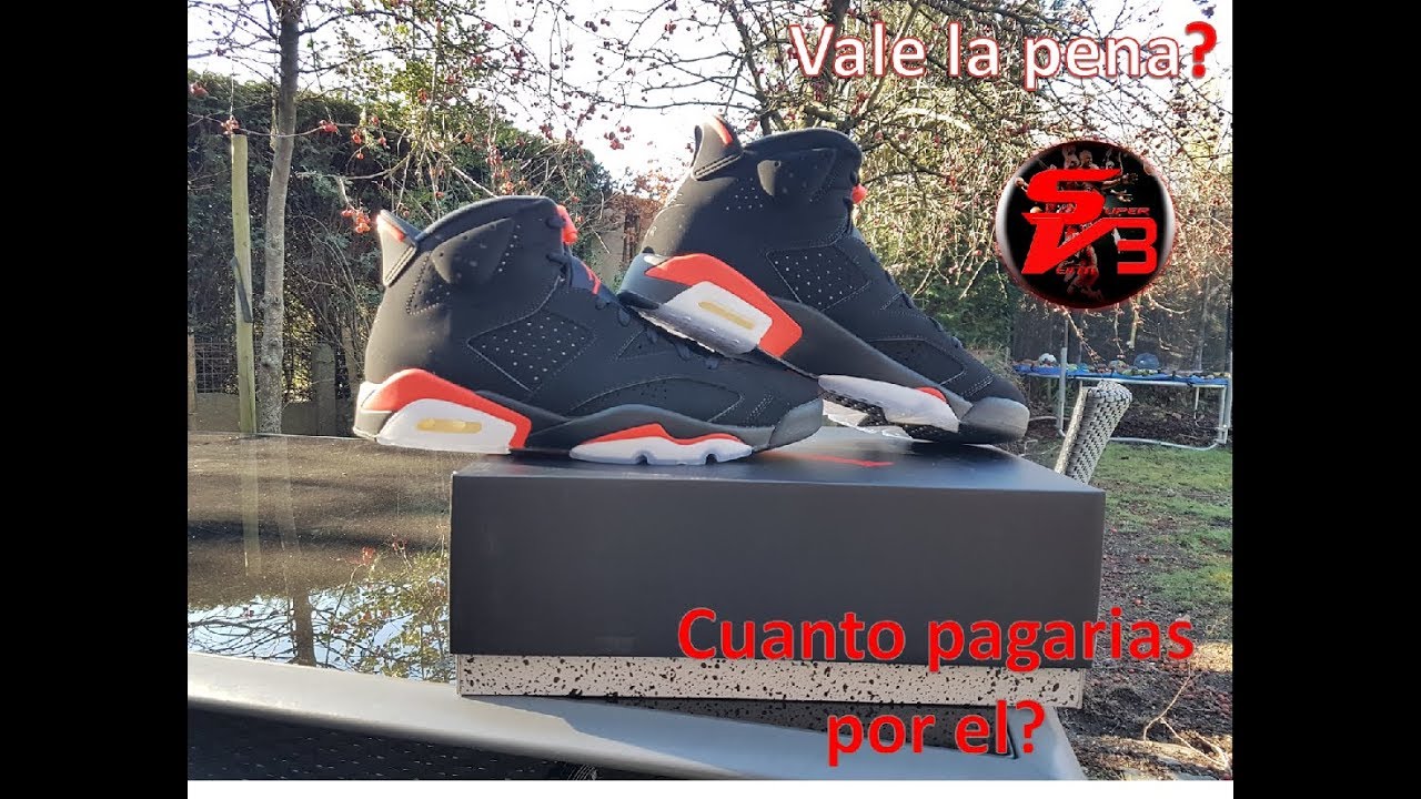 historia del air jordan vi infrared  Y COMPARACION CON TODAS SUS VERSIONES