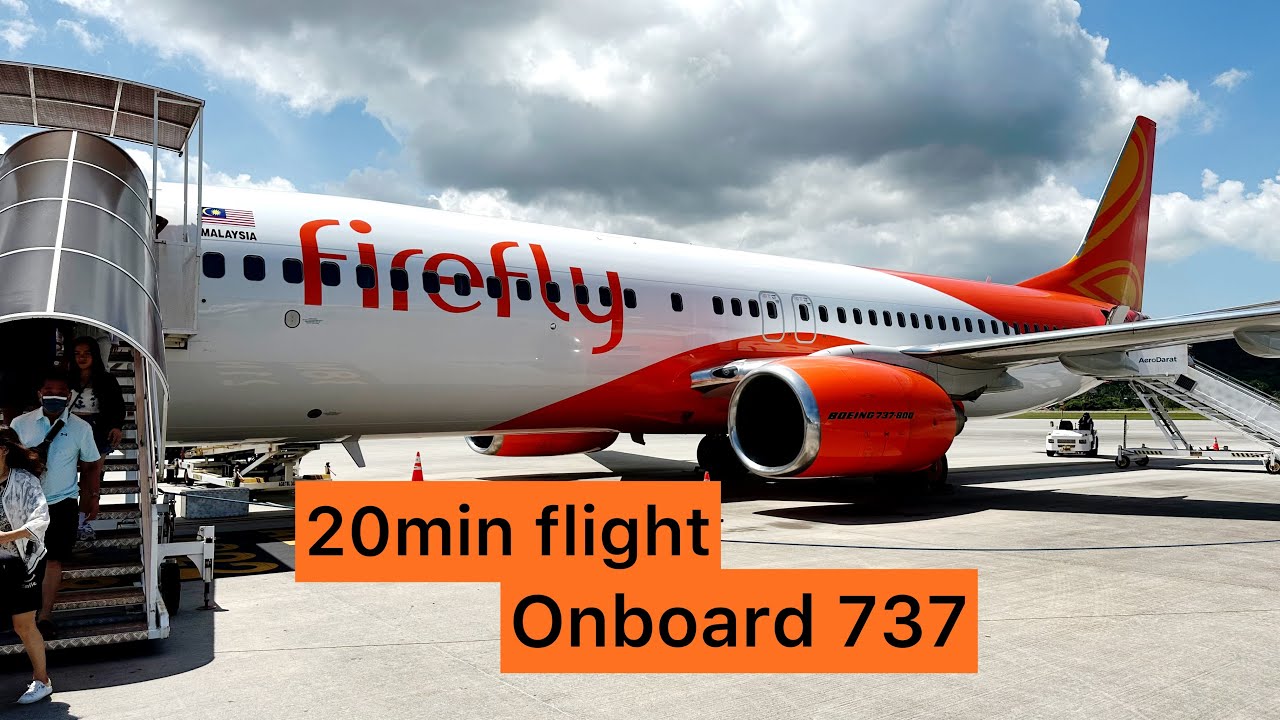 TRIP REPORT | FireFly (ECONOMY) | Boeing 737-800 | Penang (PEN) - Langkawi (LGK)