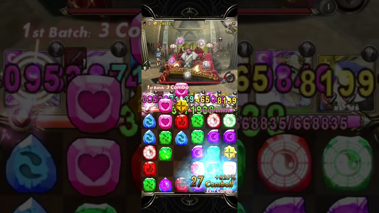 [以諾通關紀錄 第153集] [新的場景技還沒搞懂就打玩了] [與骷髏共守吉年 地獄級] [@towerofsaviors ] [@-enokku0927 ]