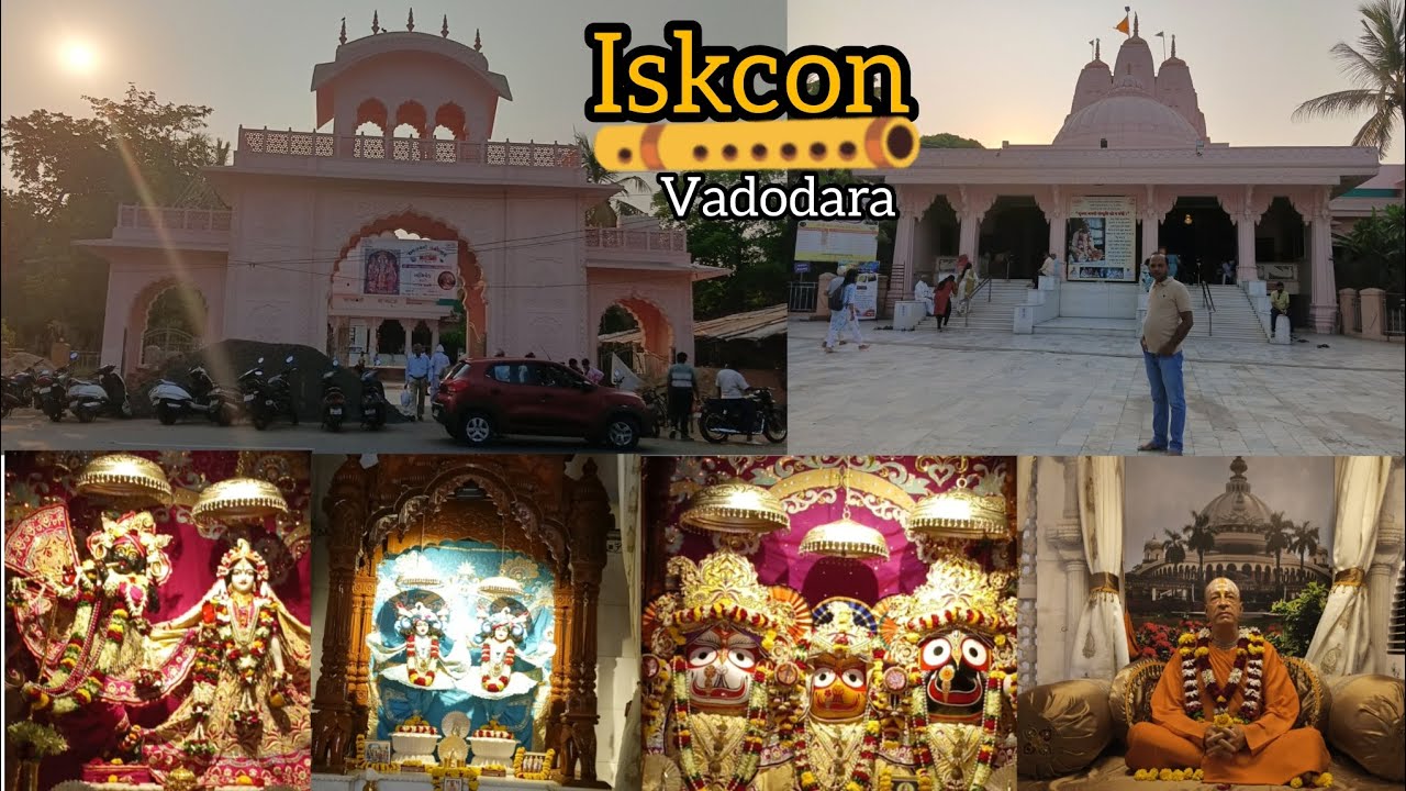 ISKCON temple Vadodara 🌷 Gujarat 🌷Must visit place | Kinu sinha vlogs
