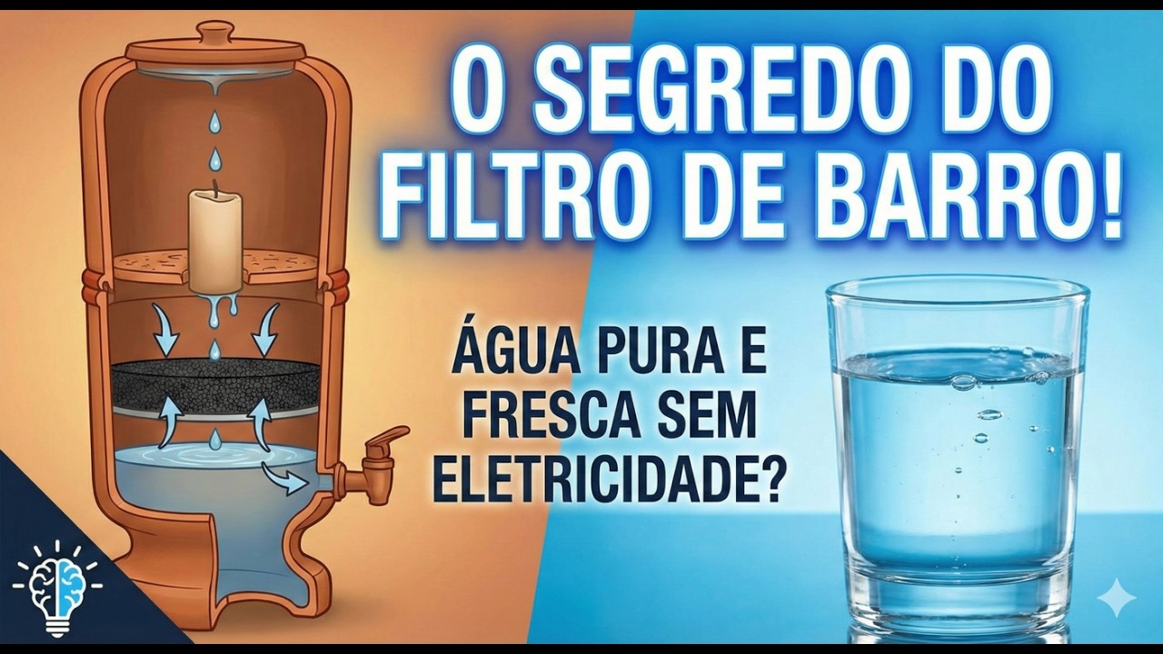 Por que o filtro de barro BRASILEIRO é considerado o MELHOR DO MUNDO? 🇧🇷💧