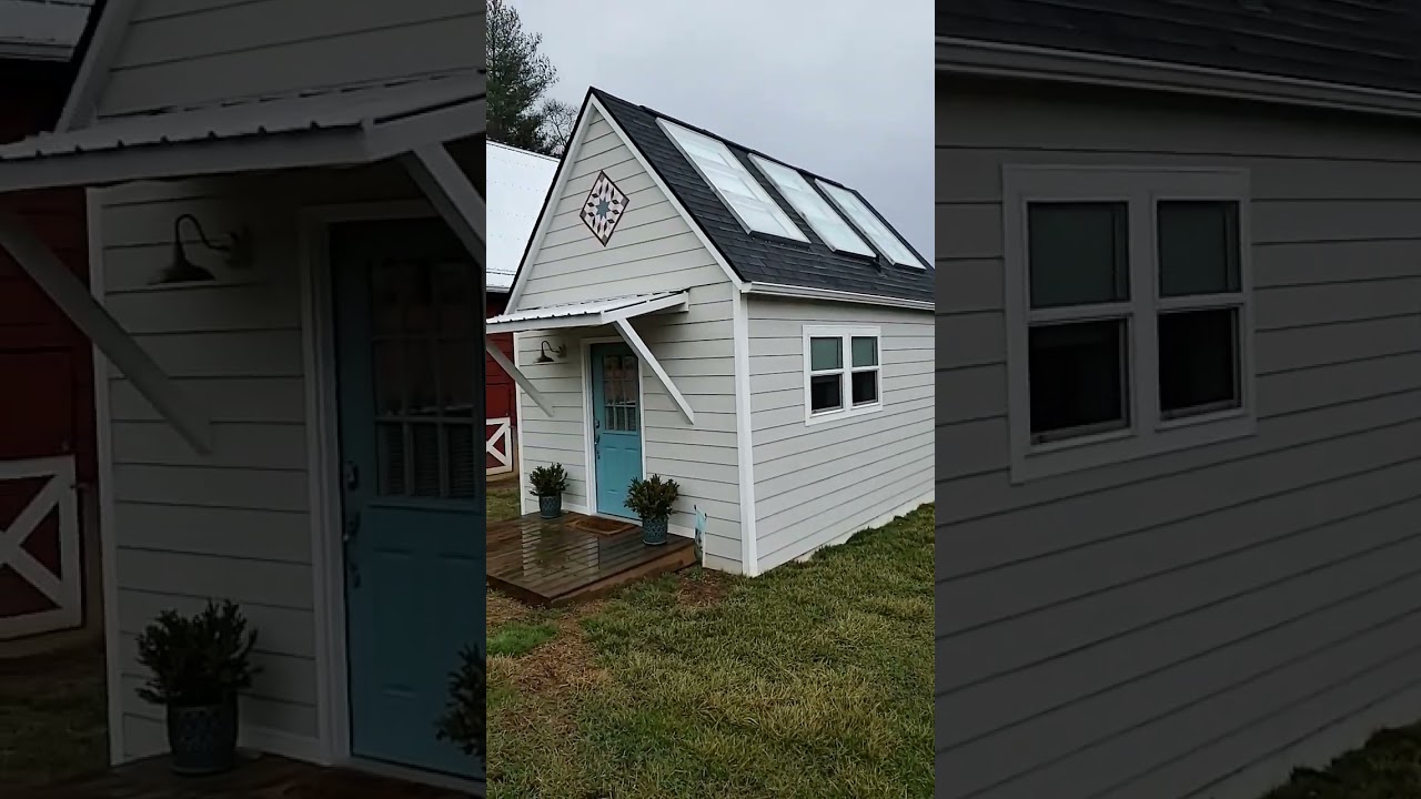Tiny house airbnb on the farm!  Crowley Farms in Asheville, NC