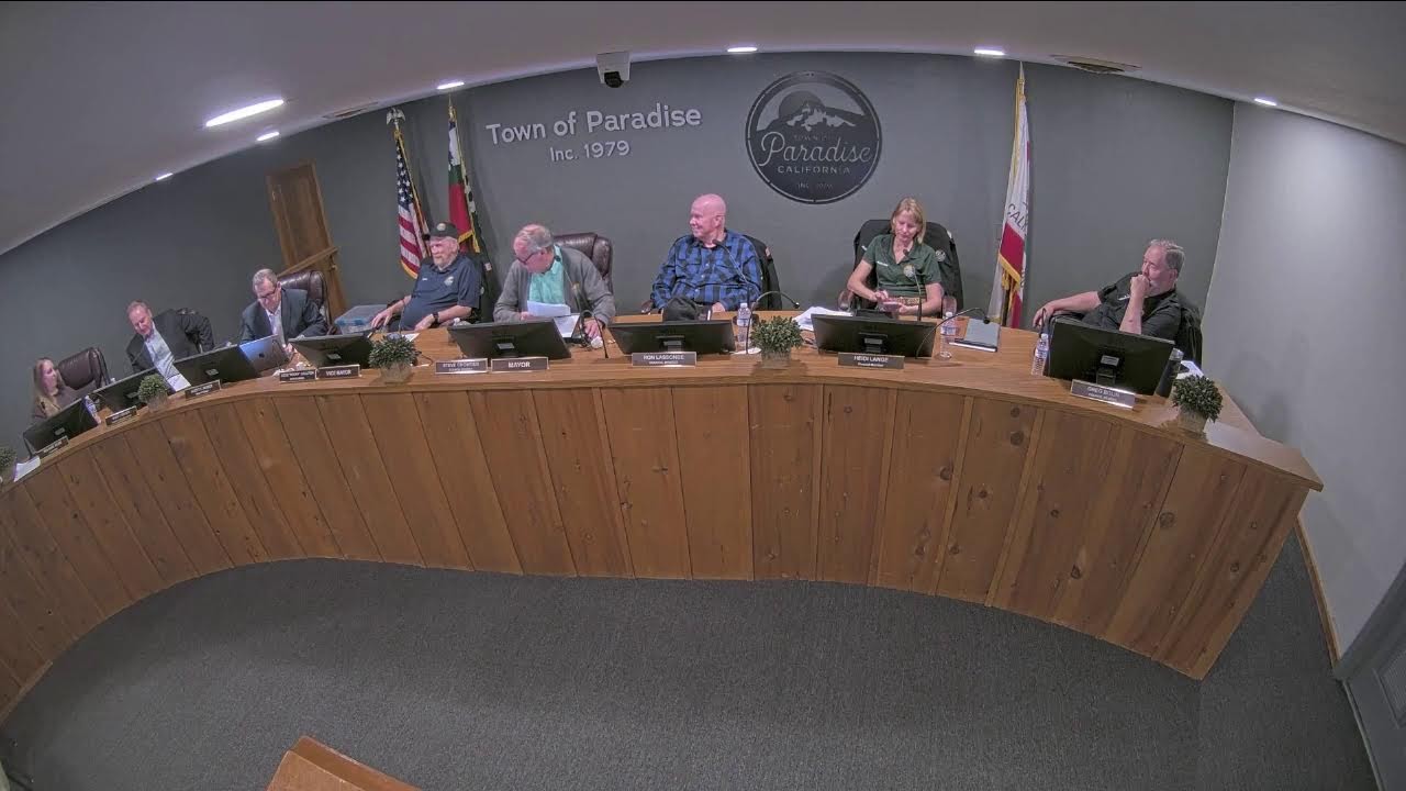 Town of Paradise Council Meeting 2.10.26