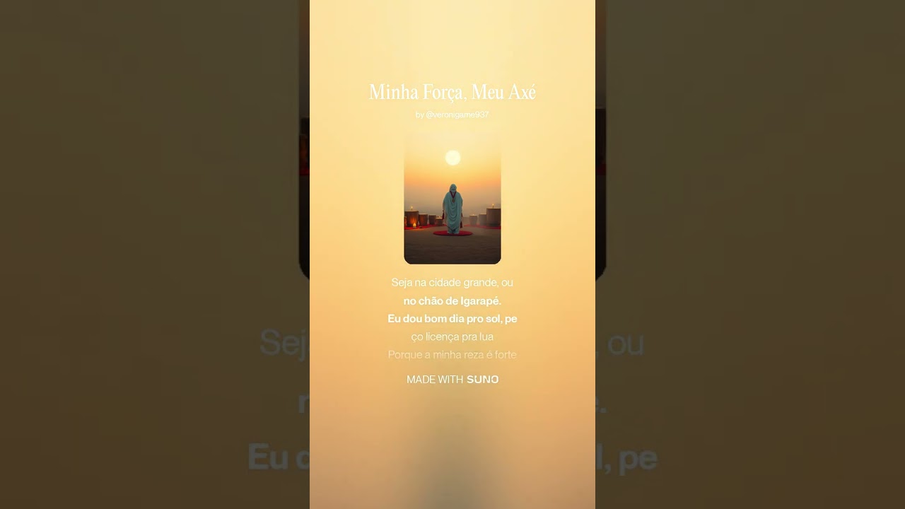 Minha Força, Meu Axé