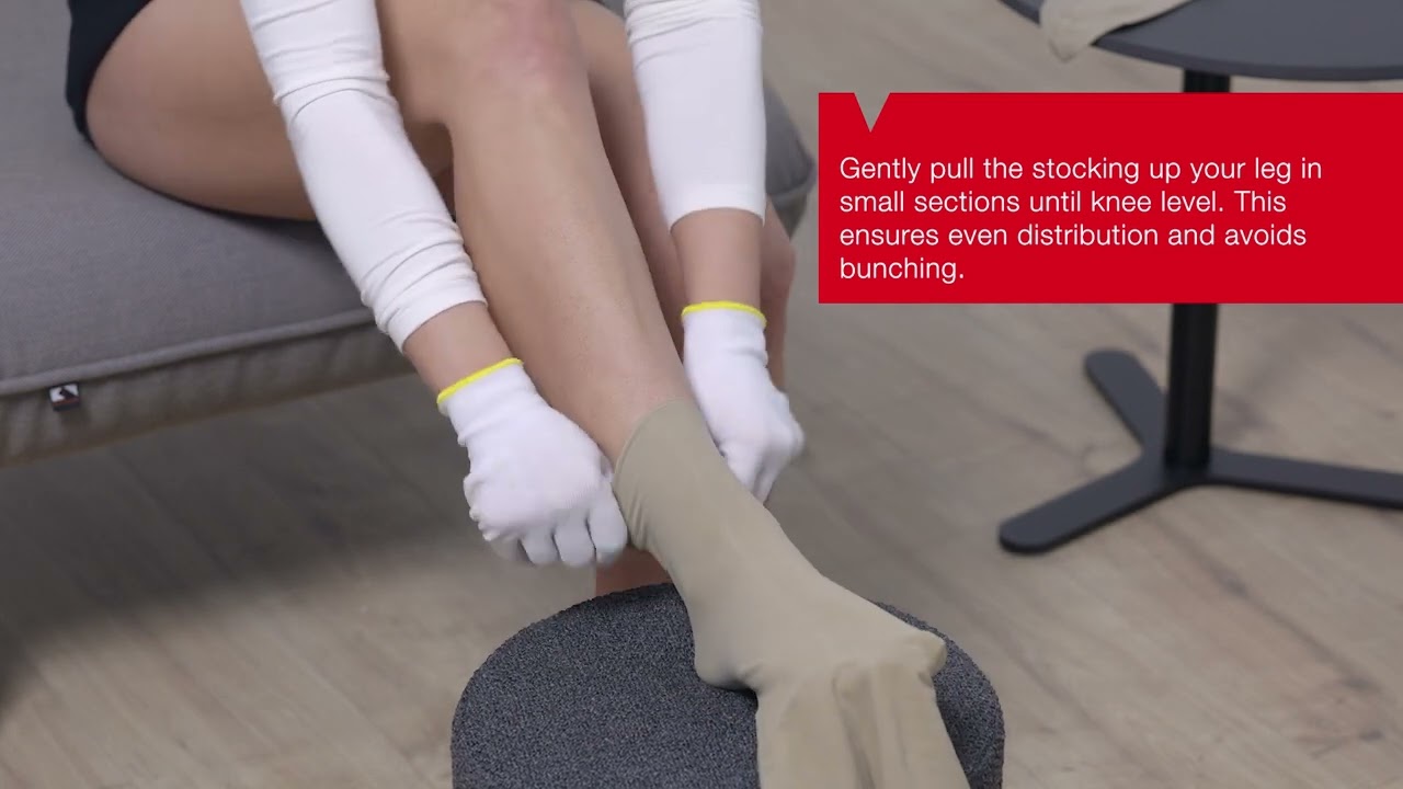 VENOSAN Video Donning & Doffing Thigh High (AG) Closed Toe