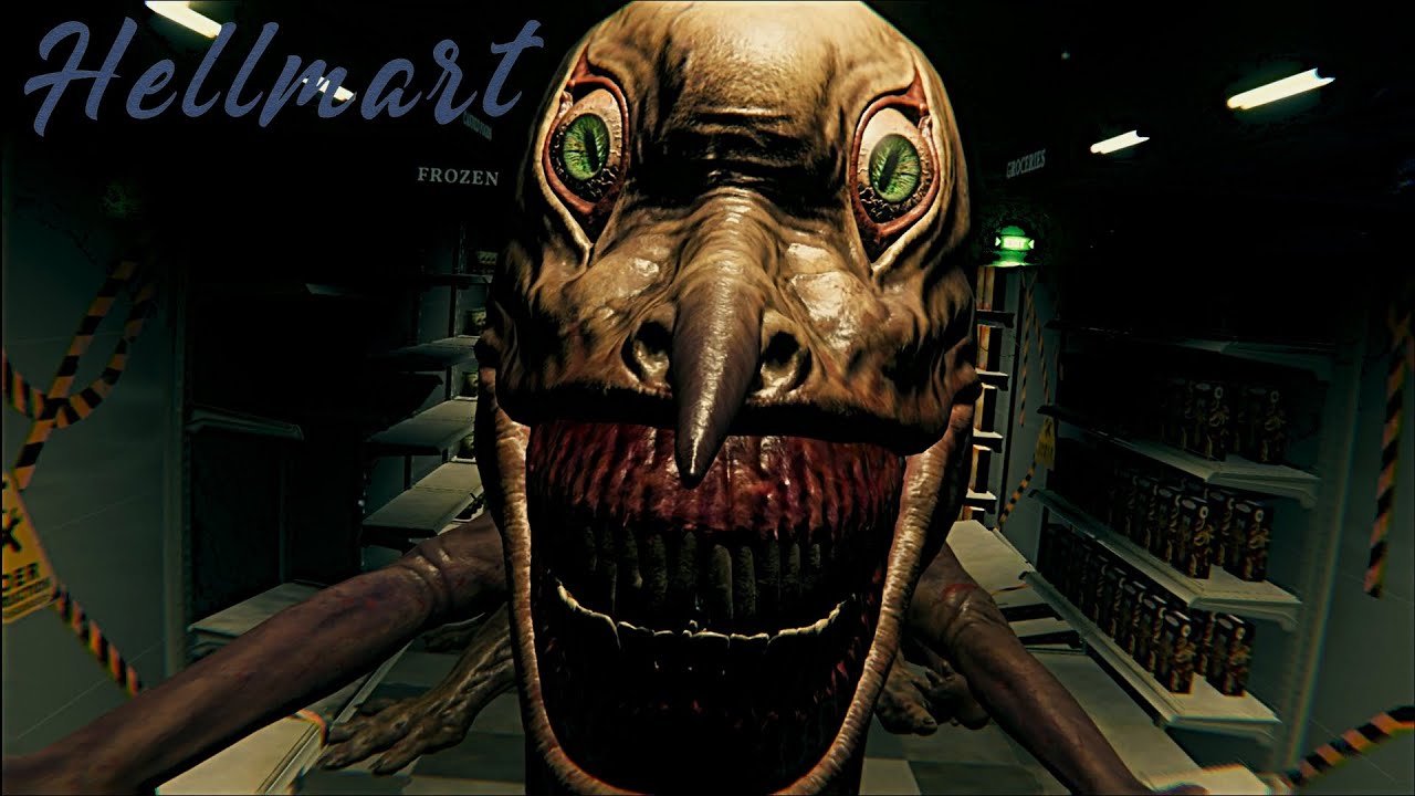 Working here will drive you INSANE - HELLMART (Full Game)