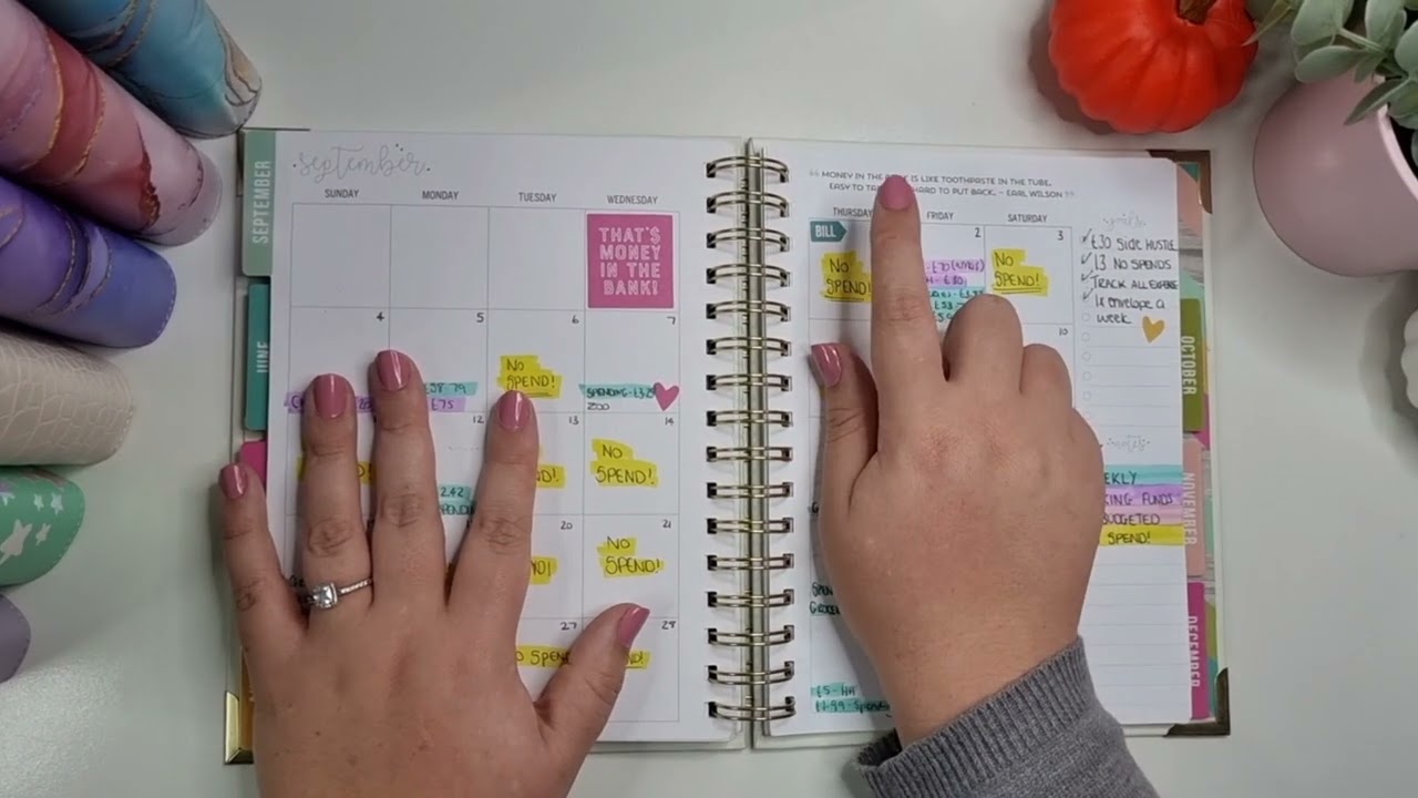 Look through the Carpe Diem Budget Planner with me and how I use it. UK Cash Stuffing & Budgeting