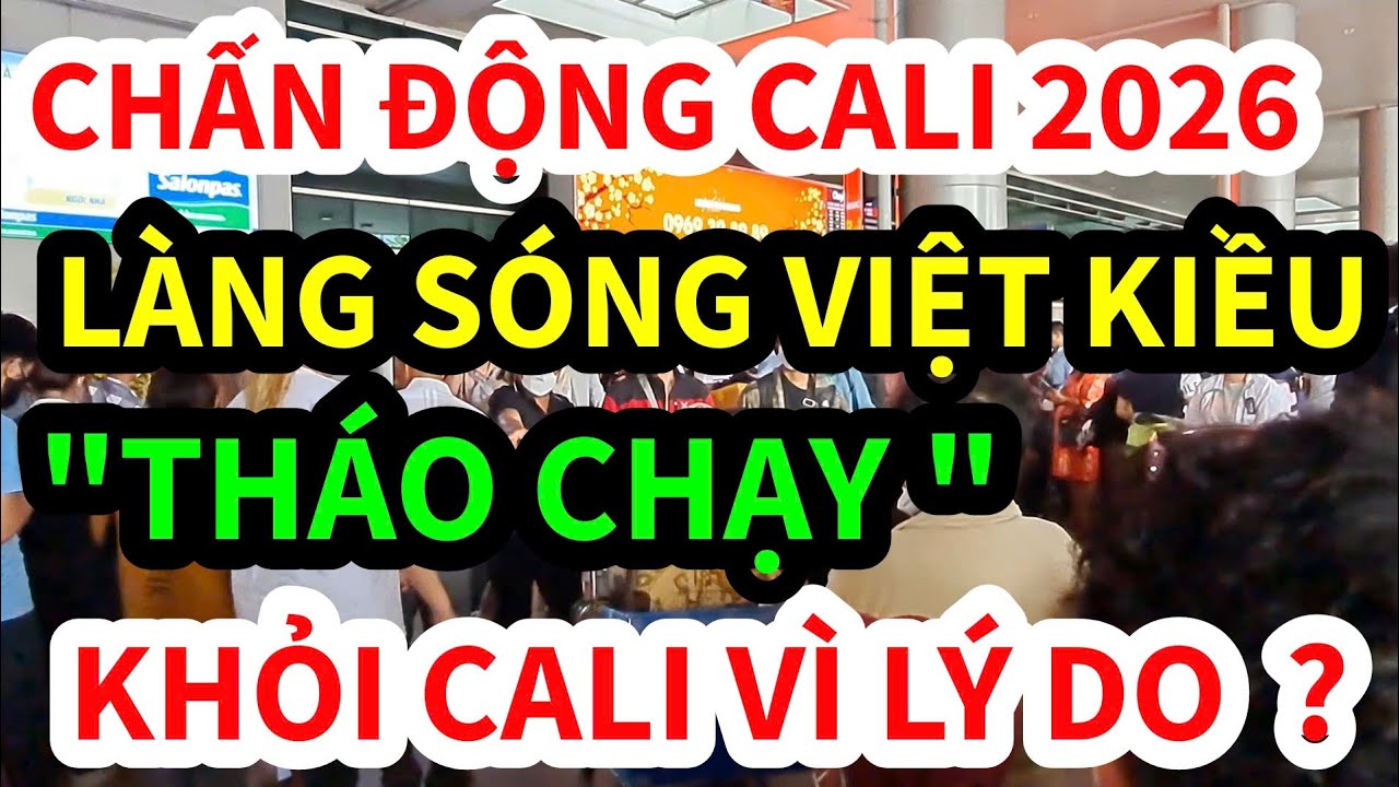 CHẤN ĐỘNG CALI 2026: LÀN SÓNG VIỆT KIỀU Ồ ẠT BÁN NHÀ 'THÁO CHẠY' VỀ VIỆT NAM