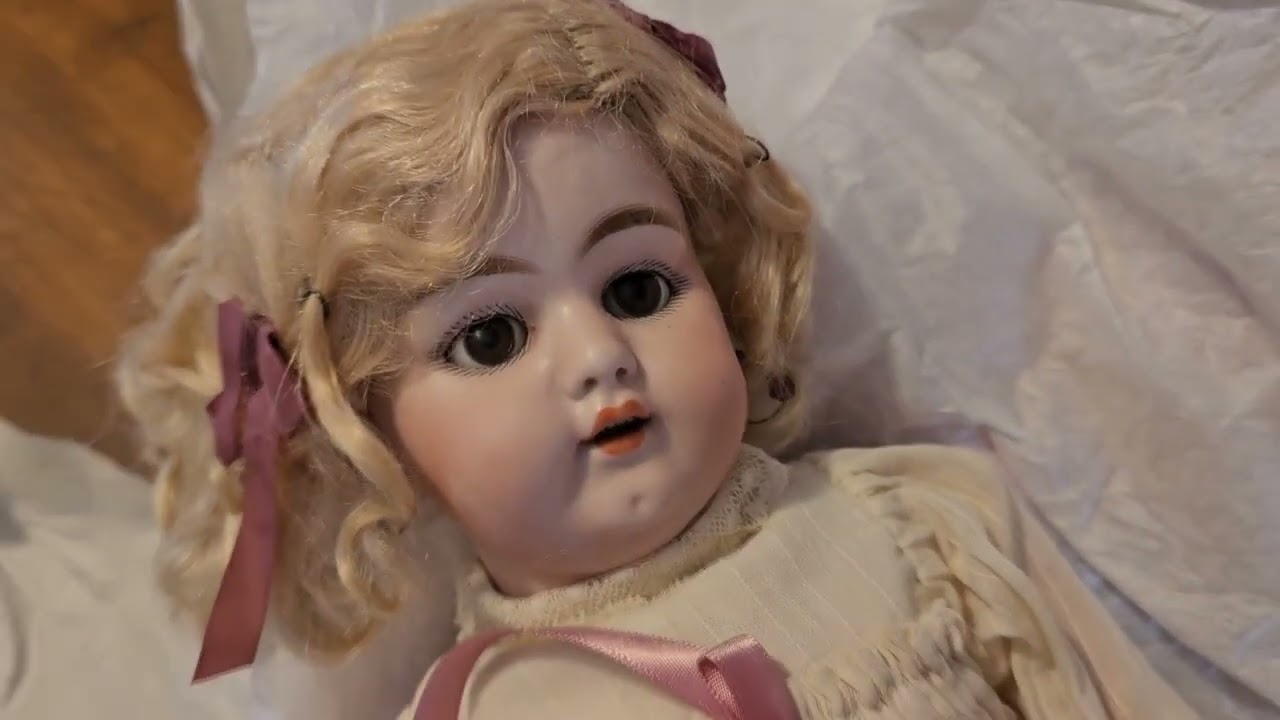 Antique Dolls Unboxing. Распаковка антикварных кукол # 169 Simon & Halbig 1079