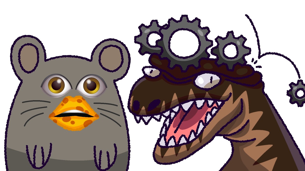 Beast Wars: Transformers Gear Head vs Cheese Lips (Rattrap and Dinobot Arguement Fan Animation)