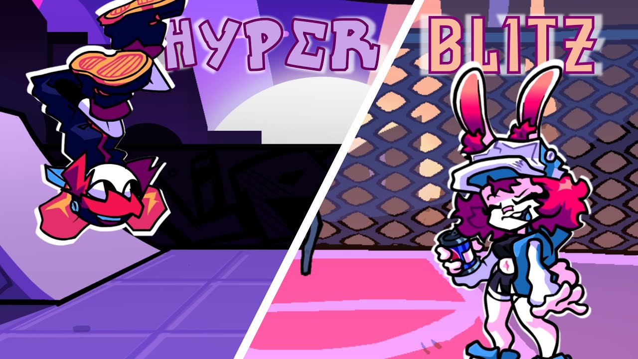 Hyperbl1tz [Graffity Groovin V2] - (FNF Animation)