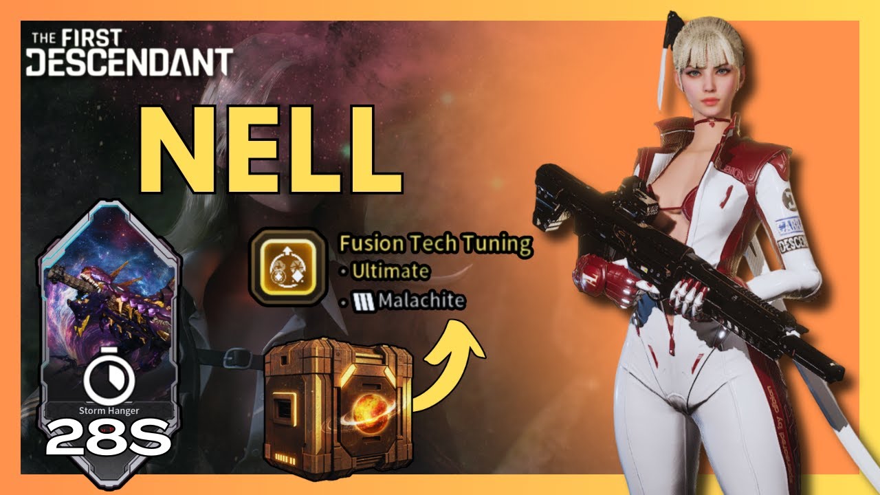 BEST NELL Build 28s Storm Hanger UPDATED Purge Mobbing Buffing l The First Descendant Guide