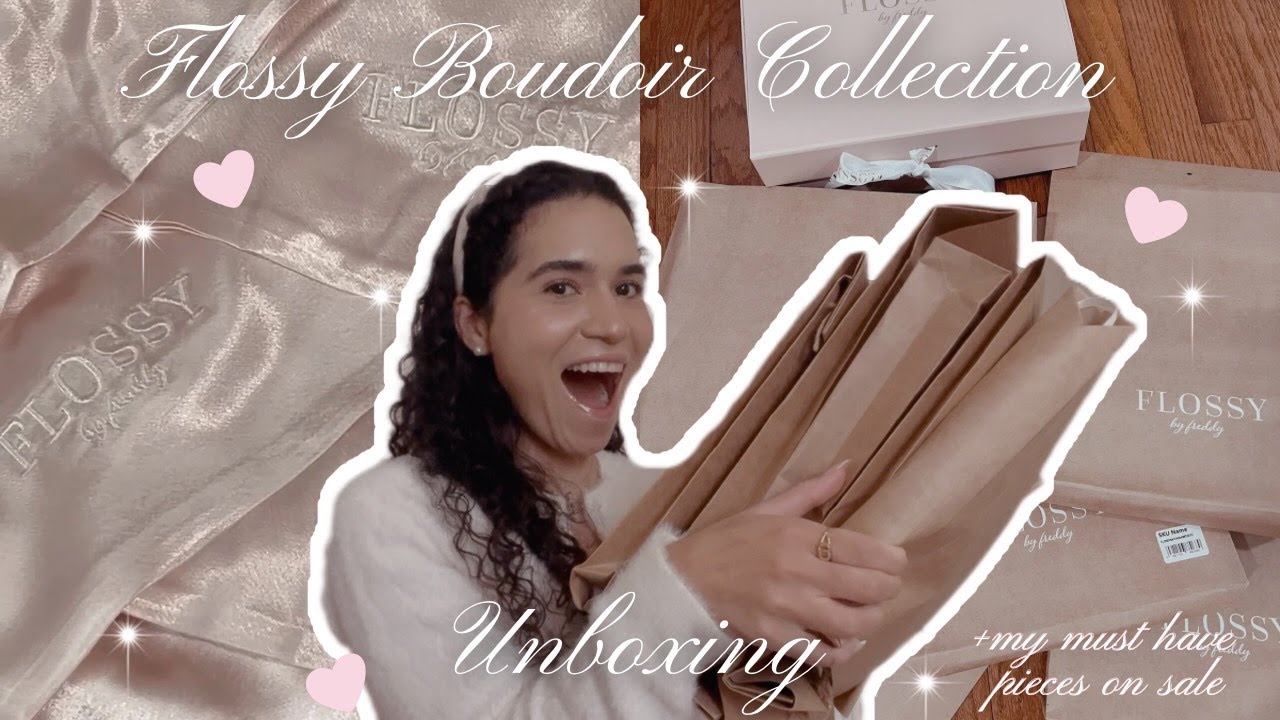 ✨ Flossy by Freddy Boudoir UNBOXING & Try-On + Black Friday Sale Chat & My Must-Have Picks! 🤍
