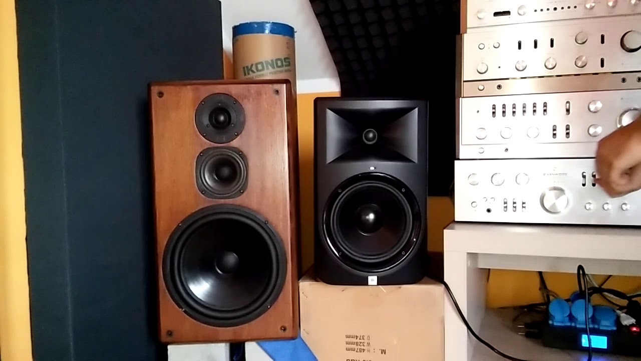 Por&oacute;wnanie T+A i JBL LSR 308 aktywne