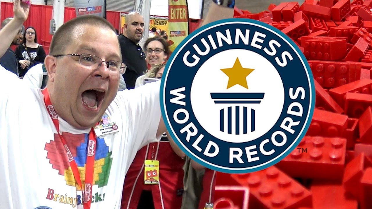 World Record Longest Walk Barefoot on LEGO (Bloody Feet)