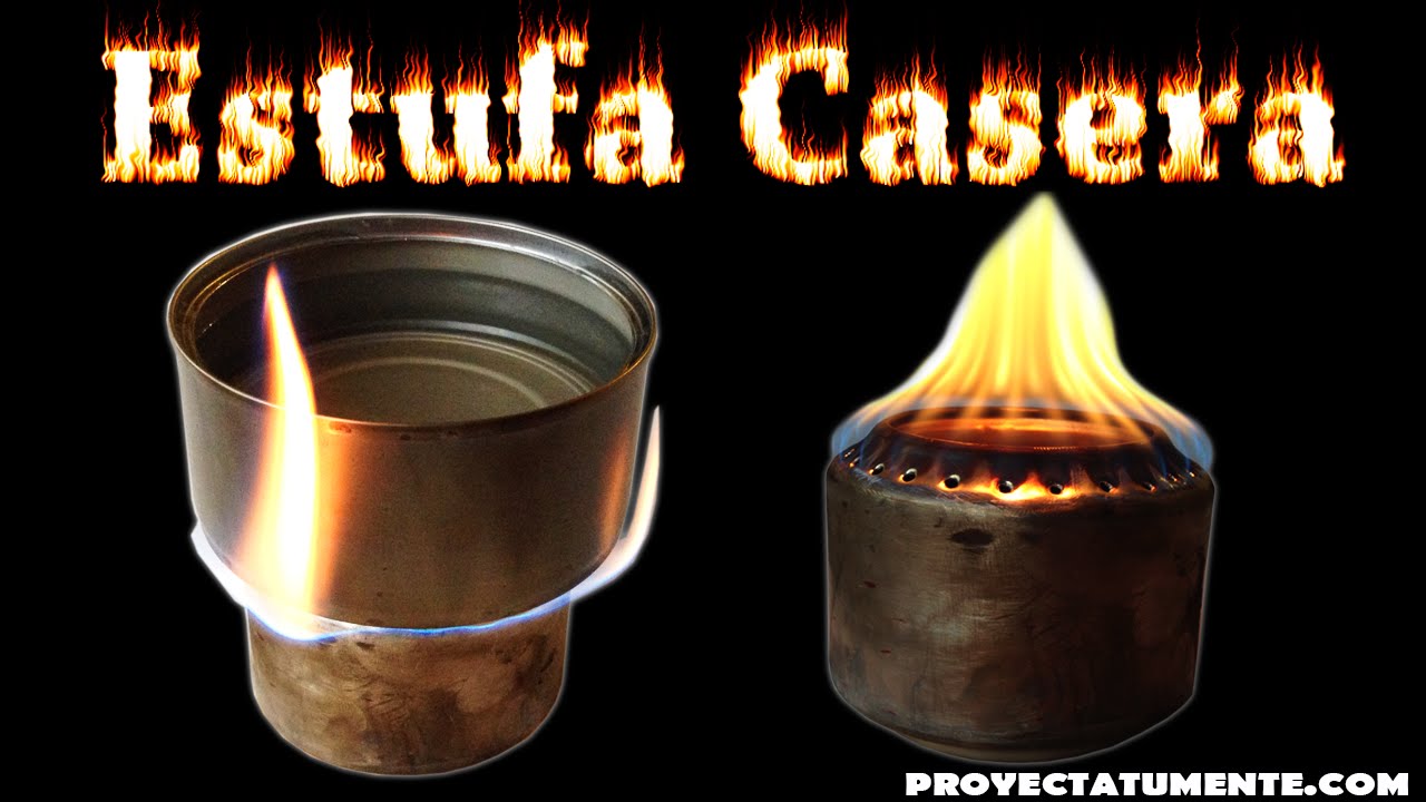 Como Hacer una Mini Estufa Casera  (Cocina Casera Port&aacute;til )