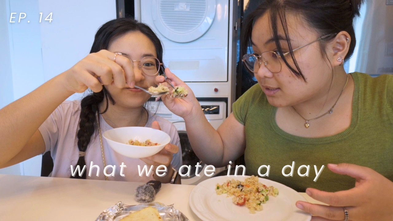 Manila Diaries 💌 what we ate in a day: pancakes, mediterranean & korean food! 🇵🇭