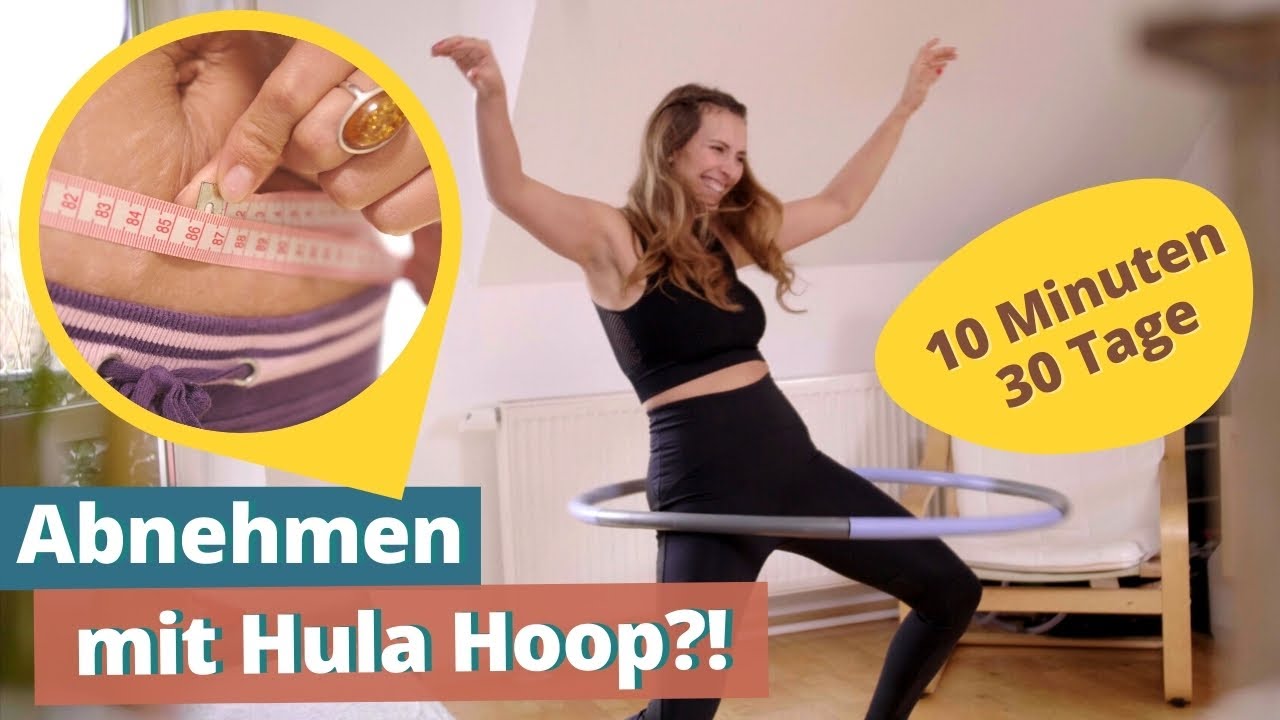 Hula Hoop Challenge: 30 Tage für 10 Minuten täglich➡️  -4cm Taillenumfang!?