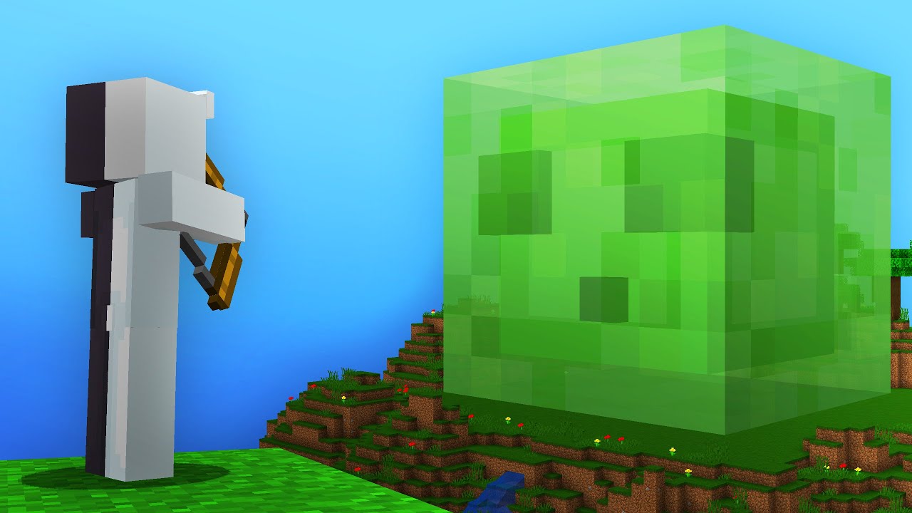 Giant Slime vs Minecraft SMP