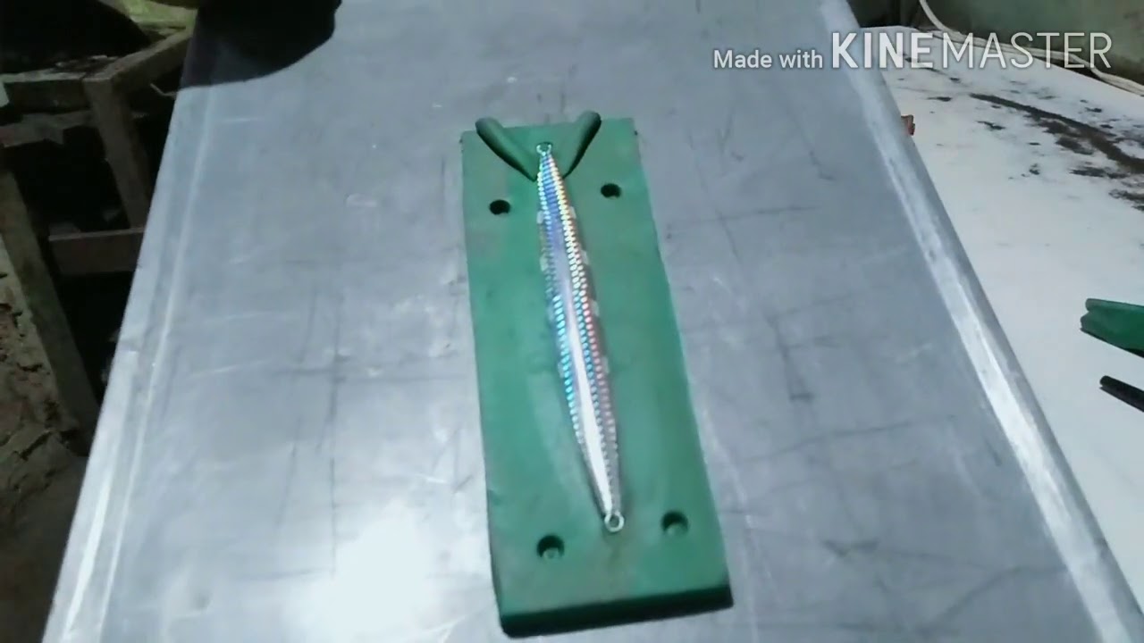 Making Jigging lure molder..