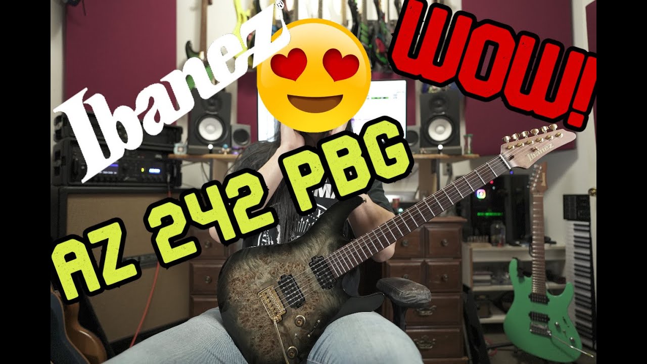 Ibanez Premium AZ242PBG - Review